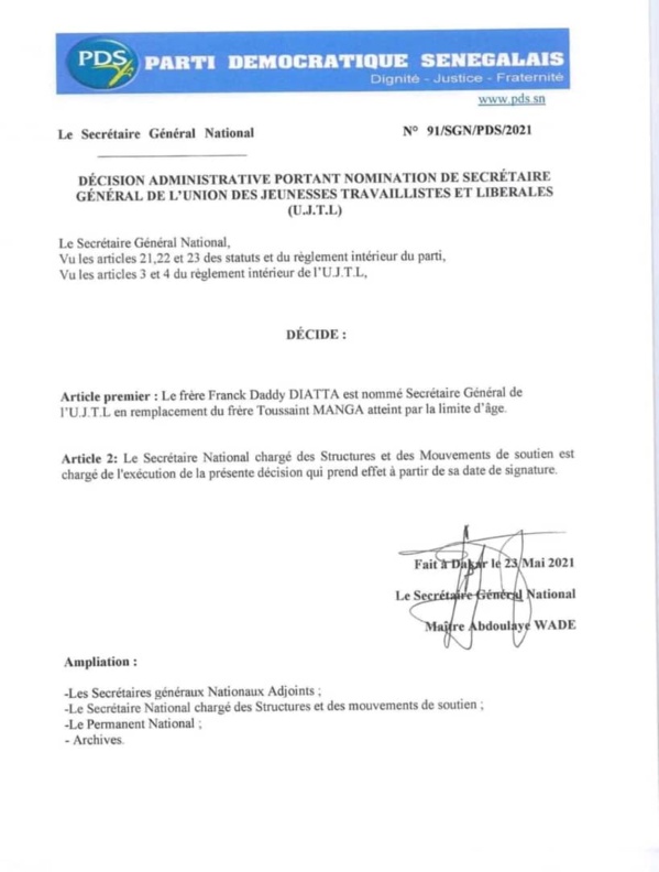 UJTL : Toussaint Manga remplacé ( Document )
