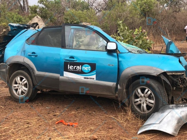 Mort des Agents e Leral.TV : Le permis du Chauffeur suspendu pour 2ans
