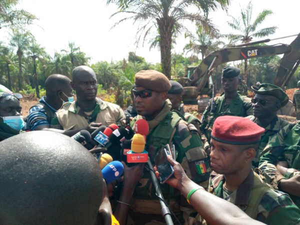 LT Colonel Boucal sur la sécurisation du Sud: 