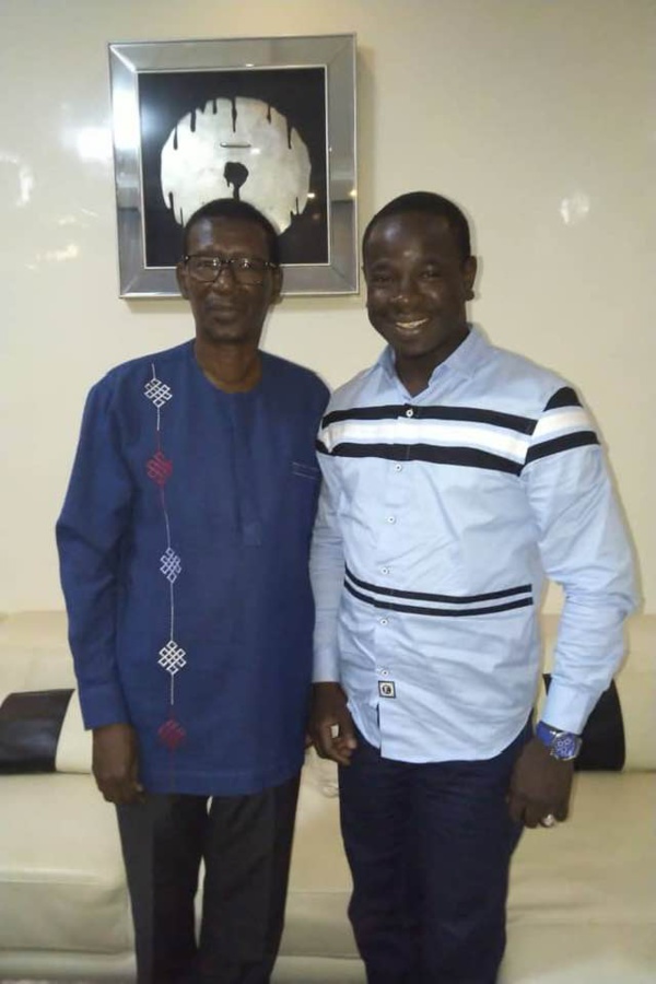 L'administrateur de PASTEF chez Mary Teuw Niane L'administrateur de PASTEF chez Mary Teuw Niane