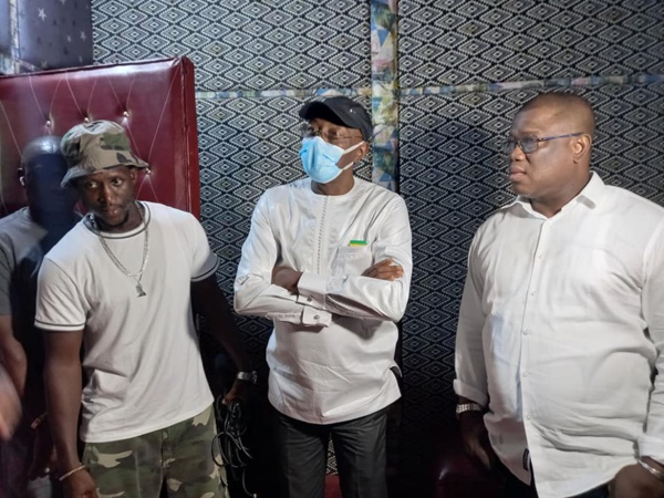 Ziguinchor : Abdoulaye Baldé au lancement du studio d'enregistrement du groupe "Hard Core Side". 