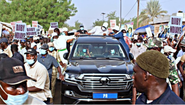 ​Macky Sall à Linguère : La démonstration de force du DG de l'ANER, Djiby Sara Ndiaye