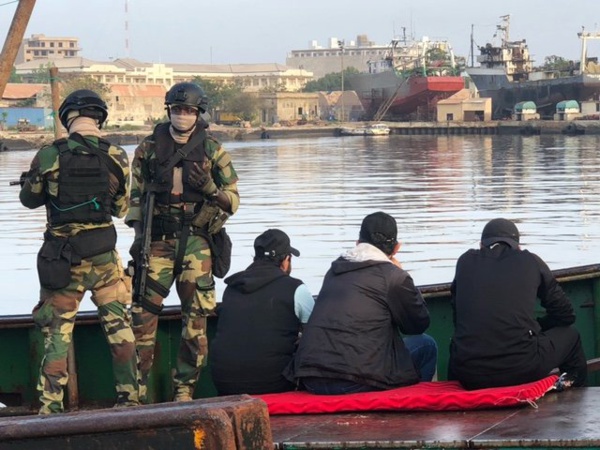 Bateau de drogue intercepté par la Marine Sénégalaise : L'origine des trois trafiquants connue 