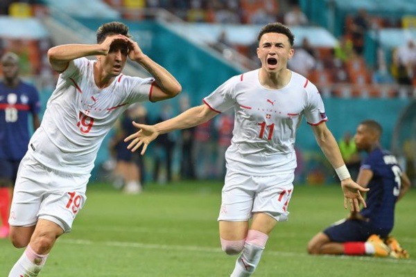 Euro-2020: La Suisse élimine la France Euro-2020: La Suisse élimine la France