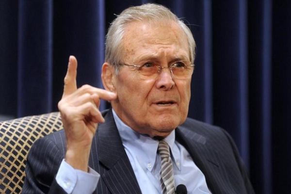Donald Rumsfeld, ancien faucon et chef du Pentagone sous G.W. Bush, est décédé Donald Rumsfeld, ancien faucon et chef du Pentagone sous G.W. Bush, est décédé