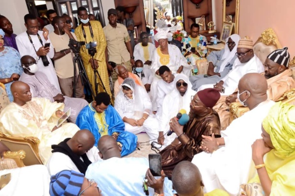 Le marabout d'Ousmane Sonko chez le député Mberry Sylla Le marabout d'Ousmane Sonko chez le député Mberry Sylla
