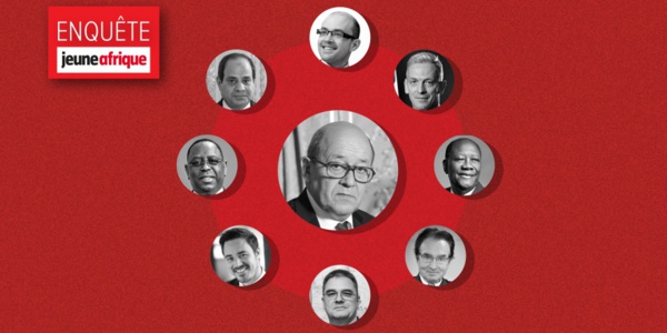 Famille, chefs d’État, francs-maçons… Le réseau très VIP de Le Drian, de Paris à Abidjan