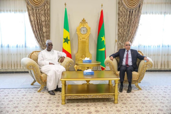 PHOTOS : Macky Sall effectue son premier voyage avec le nouvel avion présidentiel en Mauritanie