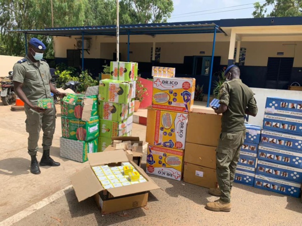Dakar : Des cartons de médicaments saisis dans un 