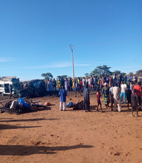 Collision entre un minicar et un Ndiaga Ndiaye à Podor : Le bilan passe de 9 à 11 morts