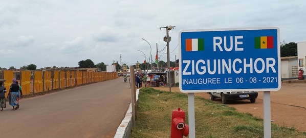 Cote Ivoire : Une rue baptisée "Ziguinchor" Cote Ivoire : Une rue baptisée "Ziguinchor"