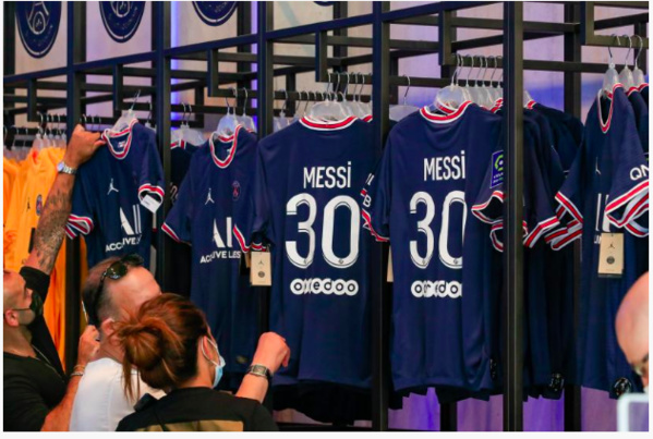 Polémique sur la vente des maillots Messi Polémique sur la vente des maillots Messi