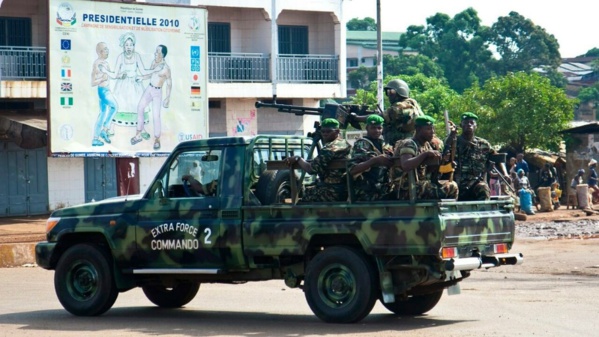 Conakry :  Des tirs d’armes automatiques aux abords du palais présidentiel guinéen
