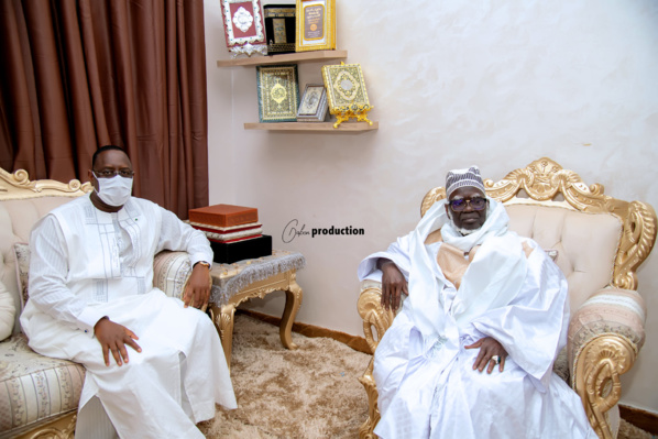 Touba : Sérigne Mountakha Mbacké interdit toute huée contre Macky... Touba : Sérigne Mountakha Mbacké interdit toute huée contre Macky...