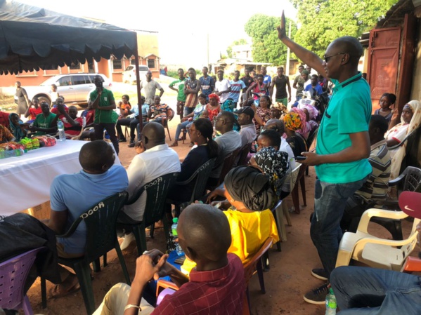 Ziguinchor : APZ/2K se sent confiant à Tilene complémentaire et offre des équipements sportifs...