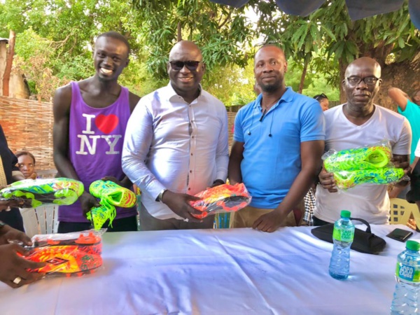 Ziguinchor : APZ/2K se sent confiant à Tilene complémentaire et offre des équipements sportifs...