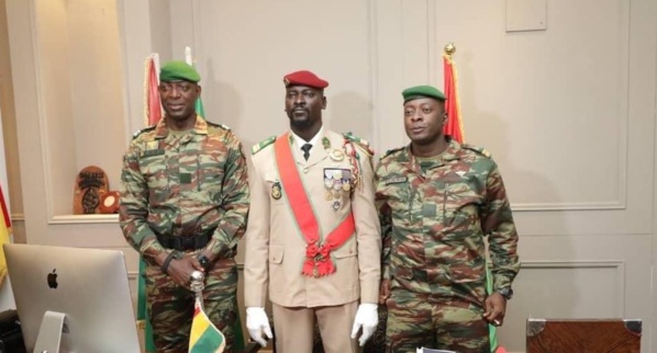 Le colonel Doumbouya ambitionne de bâtir une Guinée nouvelle où force restera à la loi