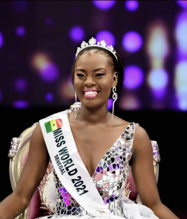 Penda Sy élue Miss World Sénégal 2021 Penda Sy élue Miss World Sénégal 2021