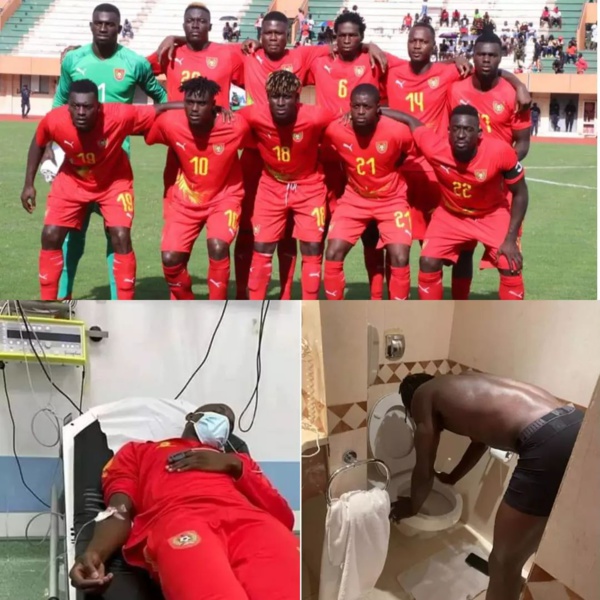 Maroc : Les joueurs Bissau Guinéens victimes d'une intoxication alimentaire... Maroc : Les joueurs Bissau Guinéens victimes d'une intoxication alimentaire...