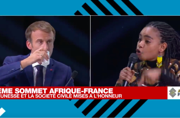 La jeune activiste malienne, Adam Dicko freine Macron : "Il faut arrêter de dire que vous êtes au Sahel pour nous aider..." La jeune activiste malienne, Adam Dicko freine Macron : "Il faut arrêter de dire que vous êtes au Sahel pour nous aider..."
