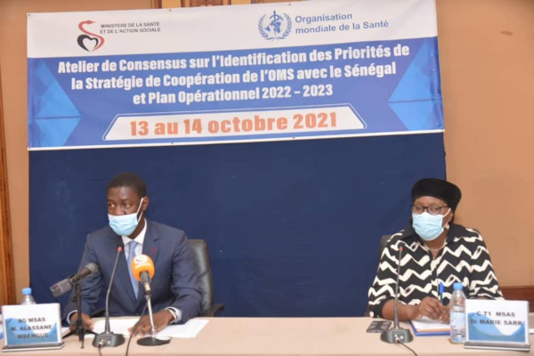 Plan opérationnel 2022 – 2023 : l'OMS et le ministère de la Santé du Sénégal en conclave