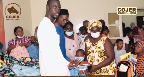 Dieuppeul-Derkle : La COJER distribue des kits scolaires aux établissements scolaires Dieuppeul-Derkle : La COJER distribue des kits scolaires aux établissements scolaires