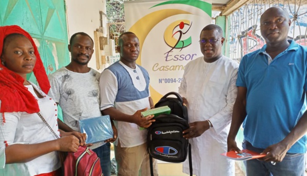 Ziguinchor : les Associations Bolo Diem Kanam et Essor Casamance assurent la scolarité de 200 enfants
