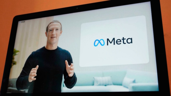 L'entreprise Facebook change de nom et devient... Meta L'entreprise Facebook change de nom et devient... Meta