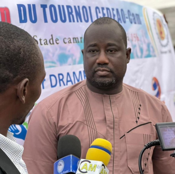 Tournoi de la CEDEAO au Cameroun: Le sénégalais Elhadji Bamaro Dramé natif de Marsassoum parrain de la finale Tournoi de la CEDEAO au Cameroun: Le sénégalais Elhadji Bamaro Dramé natif de Marsassoum parrain de la finale