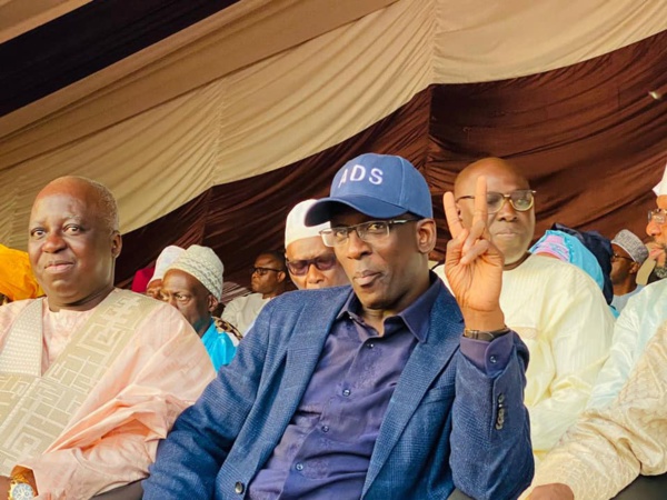 Investiture du candidat  Adoulaye Diouf Sarr : La forte mobilisation des Dakarois 