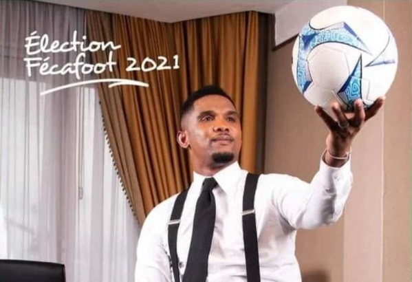 Samuel Eto’o, nouveau président de la fécafoot