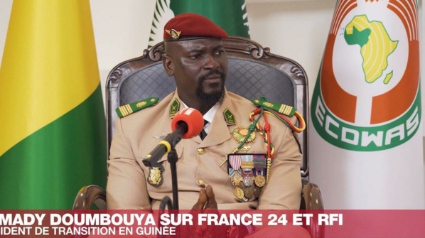 Le colonel Doumbouya dénonce les programmes de la RTG : "Les émissions religieuses ne développent pas. Personne ne prend son salaire à la mosquée ou à l’église"