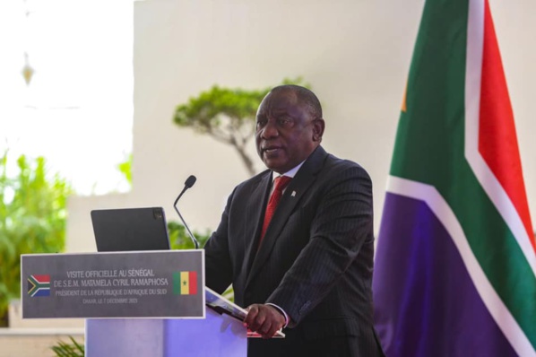 Le Président Sud Afrcain, Cyril Ramaphosa testé positif