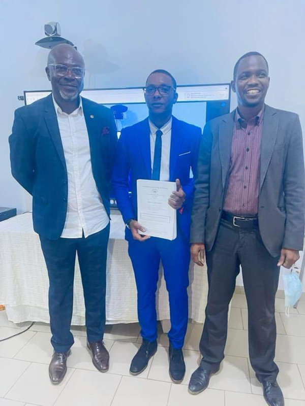 Ibrahima BA, candidat à la mairie de Niaguiss, décroche son Doctorat en... Ibrahima BA, candidat à la mairie de Niaguiss, décroche son Doctorat en...