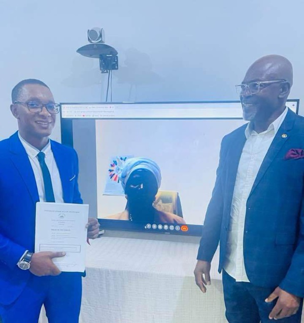 Ibrahima BA, candidat à la mairie de Niaguiss, décroche son Doctorat en... Ibrahima BA, candidat à la mairie de Niaguiss, décroche son Doctorat en...