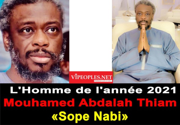 HOMME DE L'ANNEE PRIX "DIARAMA":Cheikh Mohamed Abdallah Thiam Sope Nabi honoré par les sites internet. HOMME DE L'ANNEE PRIX "DIARAMA":Cheikh Mohamed Abdallah Thiam Sope Nabi honoré par les sites internet.