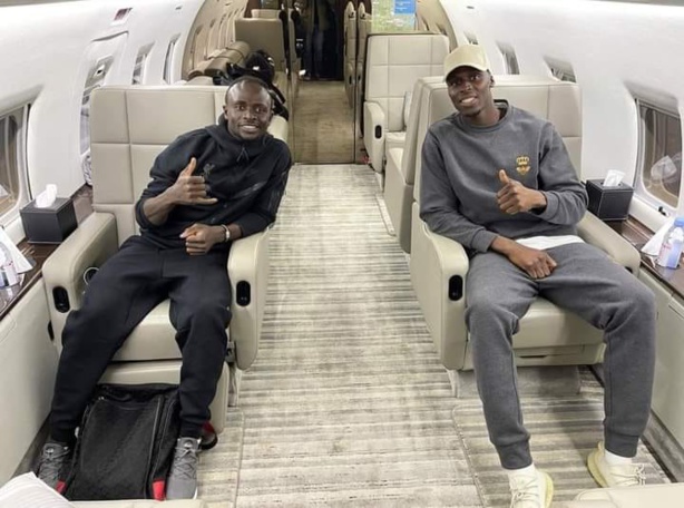 Sadio Mané et Edouard Mendy direction Dakar pour la CAN Sadio Mané et Edouard Mendy direction Dakar pour la CAN