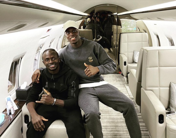 Sadio Mané et Edouard Mendy direction Dakar pour la CAN Sadio Mané et Edouard Mendy direction Dakar pour la CAN