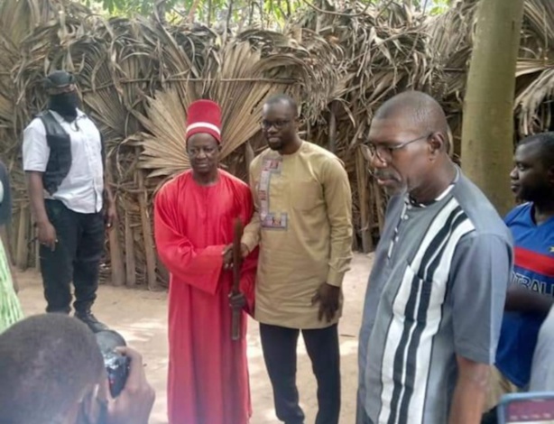 Élections Locales : Ousmane Sonko chaleureusement à Oussouye