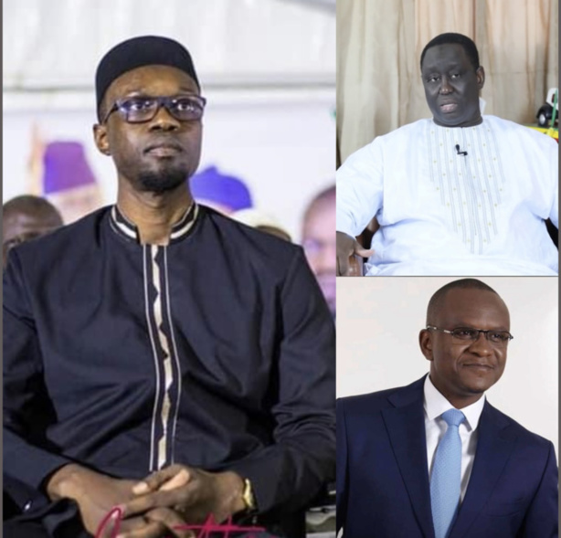 Guédiawaye : Ousmane Sonko taxe Lat Diop et Aliou Sall de voleurs... Guédiawaye : Ousmane Sonko taxe Lat Diop et Aliou Sall de voleurs...
