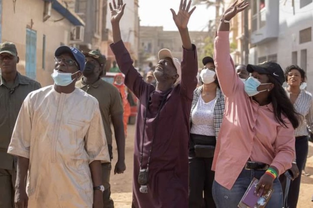 Abdoulaye Diouf Sarr mobilise à Ouakam Abdoulaye Diouf Sarr mobilise à Ouakam