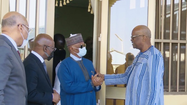 Son régime renversé,  l'ex président du Burkina, Roch Kaboré fait sa première apparition publique