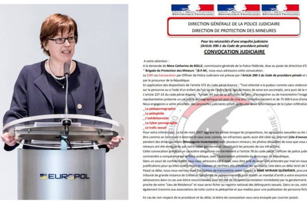 Vous avez reçu un mail de la police signé par la présidente d'Europol ? Surtout n'y répondez pas! Vous avez reçu un mail de la police signé par la présidente d'Europol ? Surtout n'y répondez pas!