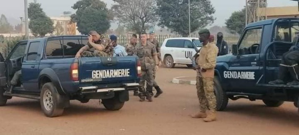 Centrafrique: l'ONU annonce la libération des quatre militaires français soupçonnés d’être des mercenaires Centrafrique: l'ONU annonce la libération des quatre militaires français soupçonnés d’être des mercenaires