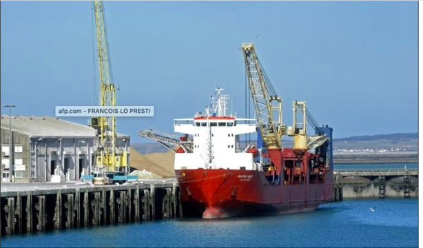 Guerre en Ukraine: la France intercepte un bateau de commerce russe dans la Manche Guerre en Ukraine: la France intercepte un bateau de commerce russe dans la Manche