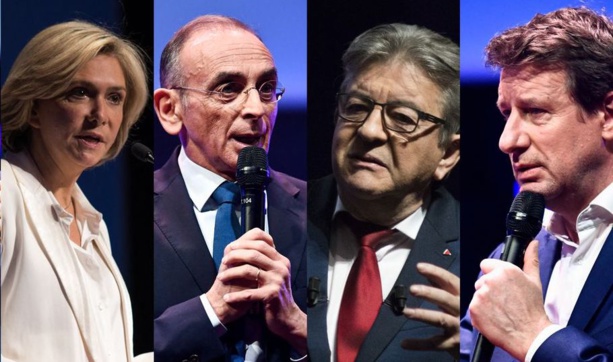 Guerre en Ukraine : volte-face et ambiguïtés des candidats Mélenchon, Roussel, Le Pen et Zemmour