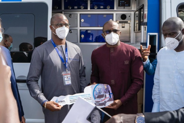 AIBD : Doudou KA dote le contrôle sanitaire aux frontières d’une ambulance