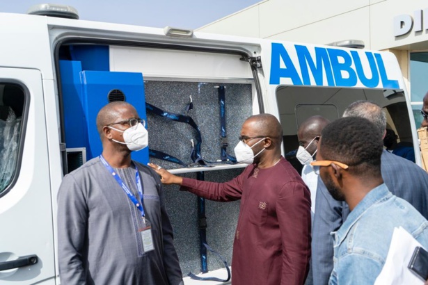 AIBD : Doudou KA dote le contrôle sanitaire aux frontières d’une ambulance