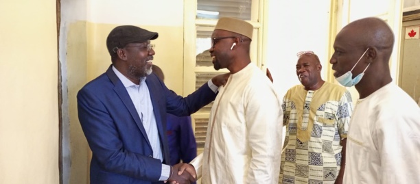 Ziguinchor : Sonko rencontre le procureur dans locaux du tribunal de Grande instance 