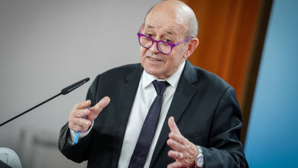 Jean-Yves Le Drian "pense que l'Ukraine gagnera" Jean-Yves Le Drian "pense que l'Ukraine gagnera"